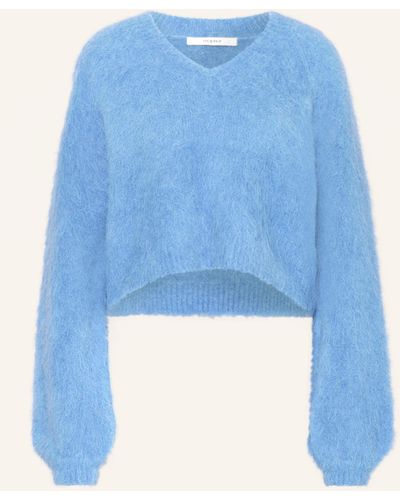 Gestuz Alpaka-Pullover SAFIGZ - Blau