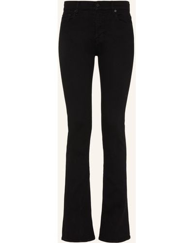 7 For All Mankind Bootcut Jeans - Schwarz