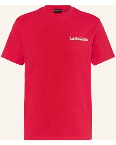Napapijri T-Shirt S-GRAS - Rot