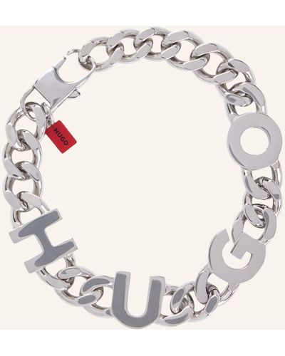 HUGO Armband E-CHAIN4-BRA - Weiß