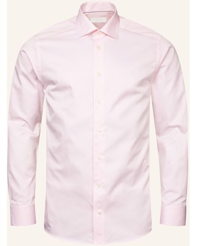 Eton Slim fit Twill-Hemd - Pink