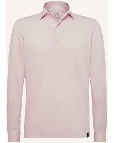 BOGGI Jersey-Poloshirt Regular Fit - Pink