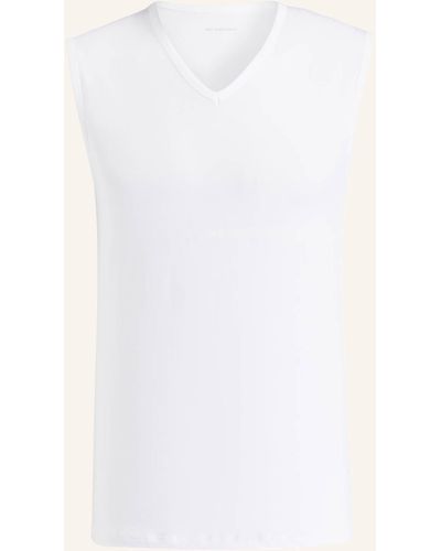Mey V-Shirt Serie DRY COTTON - Weiß