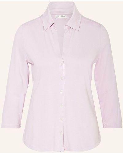 Marc O' Polo Jerseybluse mit 3/4-Arm - Pink