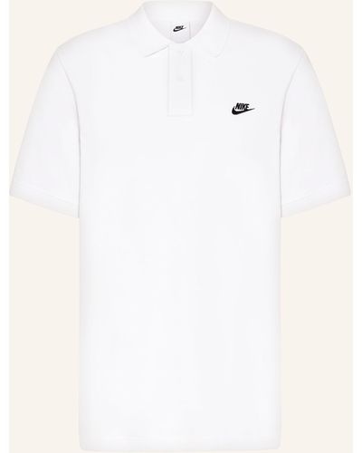 Nike Piqué-Poloshirt - Natur