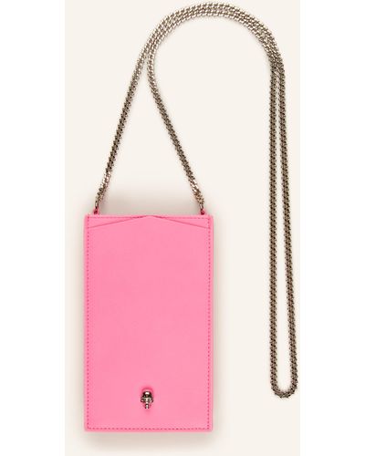 Alexander McQueen Smartphone-Tasche zum Umhängen - Pink