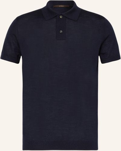 Windsor. Strick-Poloshirt NANDO Regular Fit - Blau