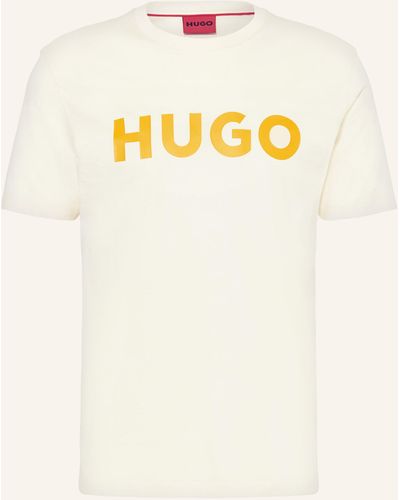 HUGO T-Shirt DULIVIO - Natur