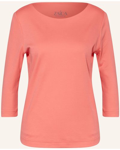ZAÍDA Shirt mit 3/4-Arm - Pink