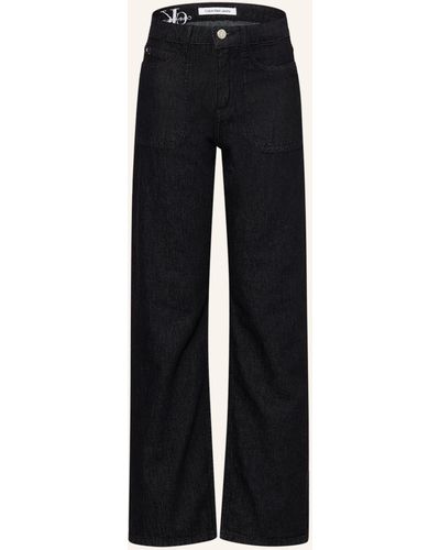 Calvin Klein Jeans Wide Fit - Schwarz