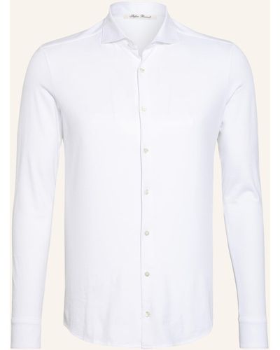 STEFAN BRANDT Jerseyhemd OTIS Slim Fit - Weiß