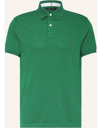 Tommy Hilfiger Piqué-Poloshirt Regular Fit - Grün