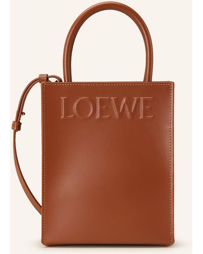 Loewe Shopper A5 TOTE - Braun