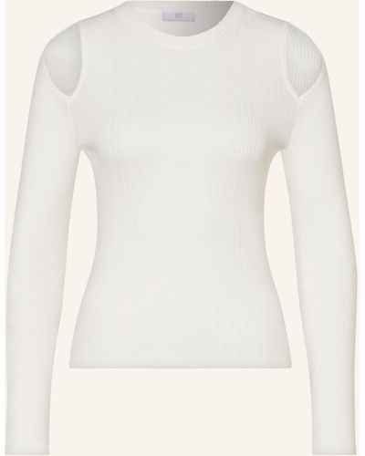 Riani Pullover mit Cut-outs - Natur