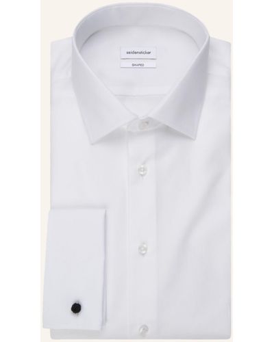 Seidensticker Business Hemd Shaped - Weiß