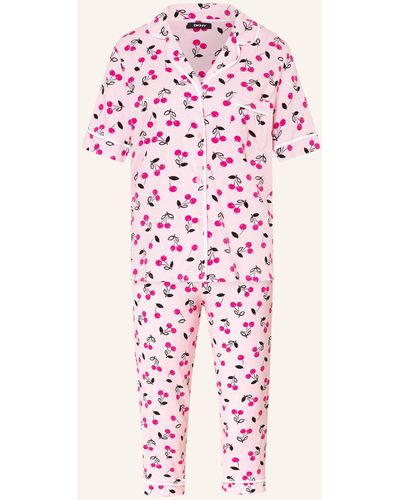 DKNY 3/4-Schlafanzug BETTER IN PARIS - Pink