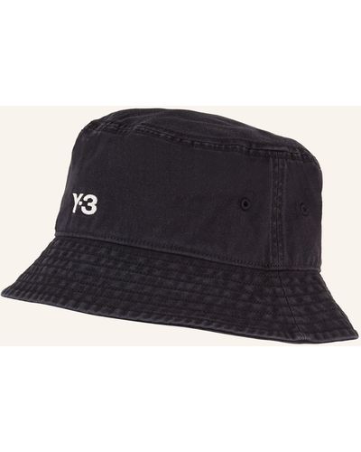Y-3 Bucket-Hat - Blau