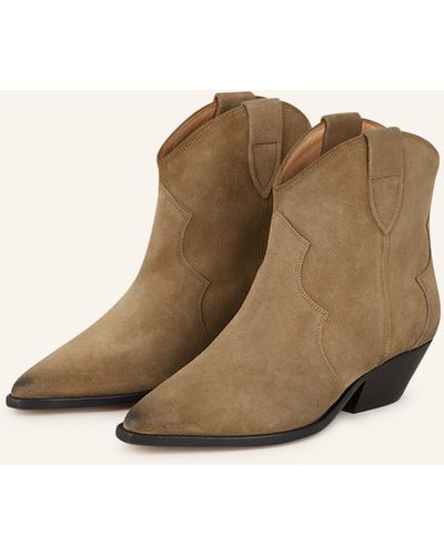Isabel Marant Cowboy Boots DEWINA - Natur