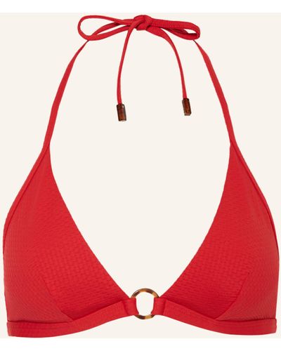 Vilebrequin Triangel-Bikini-Top FLECHETT - Rot