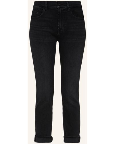 7 For All Mankind Jeans RELAXED SKINNY Boyfriend Fit - Schwarz
