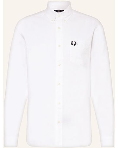 Fred Perry Hemd Regular Fit - Natur