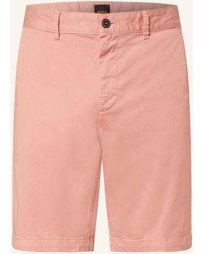 BOSS Shorts CHINO Slim Fit - Pink