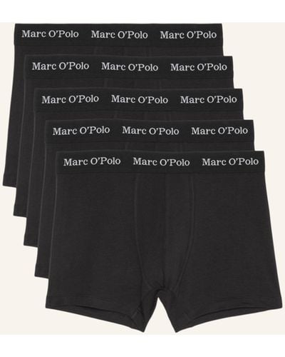 Marc O' Polo 5er-Pack Boxershorts - Schwarz