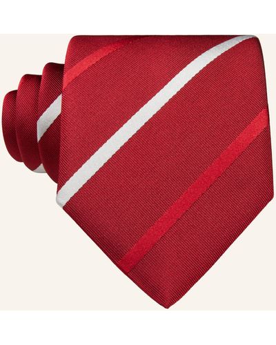 BOSS Krawatte mit Seide - Rot