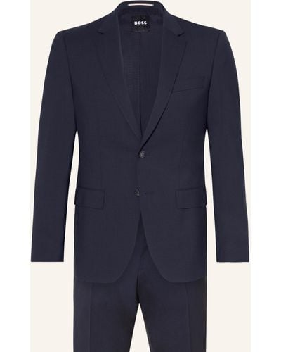BOSS Anzug H HUGE Slim Fit - Blau