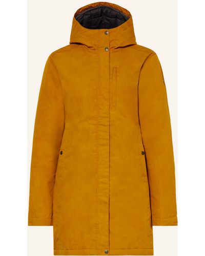 Fjallraven FJÄLLRÄVEN Parka KIRUNA - Gelb