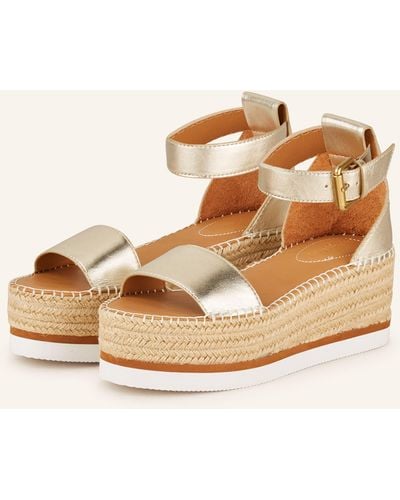 See By Chloé Plateau-Wedges GLYN - Natur