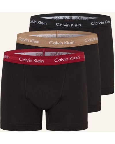 Calvin Klein 3er-Pack Boxershorts COTTON STRETCH - Schwarz