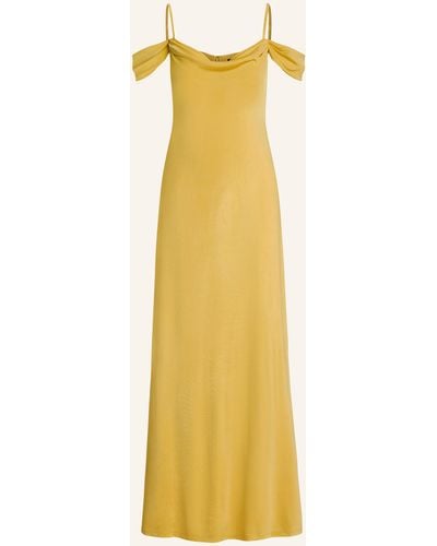 Lauren by Ralph Lauren Abendkleid SCHETNAY aus Jersey - Gelb
