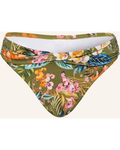 watercult Basic-Bikini-Hose SUNSET FLORALS - Mehrfarbig