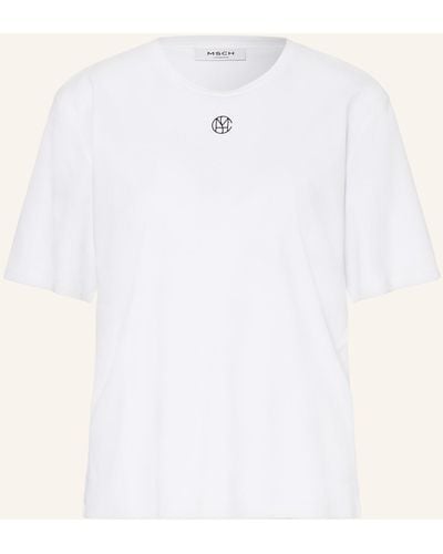 MSCH Copenhagen T-Shirt MSCHMELEA - Weiß