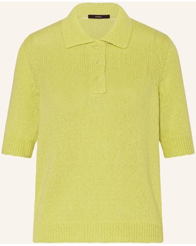Windsor. Strick-Poloshirt - Gelb