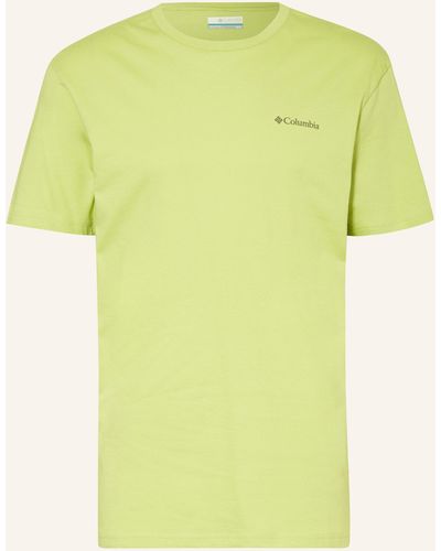 Columbia T-Shirt NORTH CASCADES - Gelb