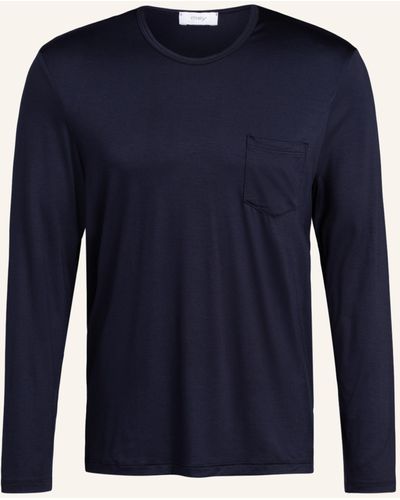 Mey Lounge-Shirt Serie JEFFERSON - Blau