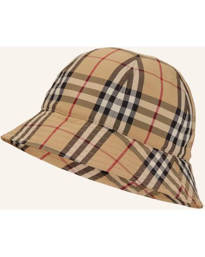 Burberry Bucket-Hat - Natur