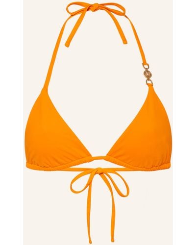 Versace Triangel-Bikini-Top - Orange