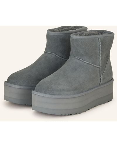 UGG Boots CLASSIC MINI PLATFORM - Grau