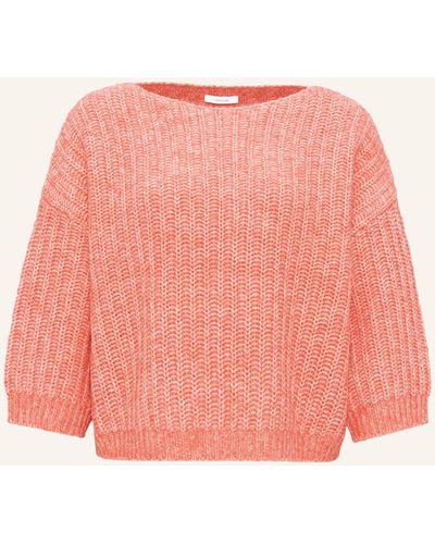 Opus Pullover POLOMNA mit 3/4-Arm - Pink