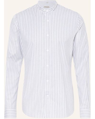 gottseidank Trachtenhemd LENZ Regular Fit mit Stehkragen - Weiß