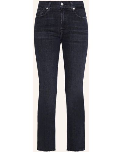 7 For All Mankind Jeans THE STRAIGHT CROP Straight fit - Blau