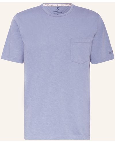 COLOURS & SONS T-Shirt - Blau