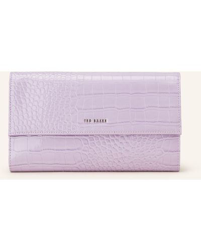 Ted Baker Reisepass-Etui ABBIISS mit Pouch - Lila