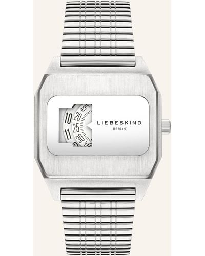 Liebeskind Berlin Armbanduhr aus Edelstahl - Mettallic