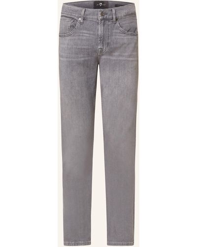 7 For All Mankind Jeans Modern Slim Fit - Grau