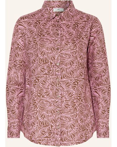 Fynch-Hatton Hemdbluse aus Leinen - Pink