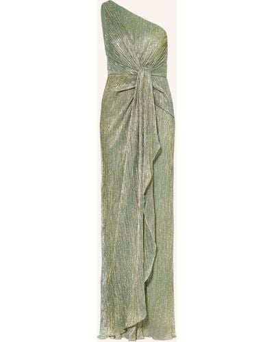 Adrianna Papell One-Shoulder-Kleid mit Glitzergarn - Grün